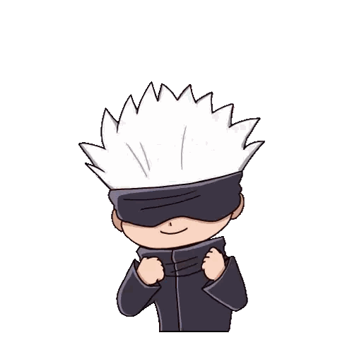 Cartoon Character Saying Yeah with Hands Up