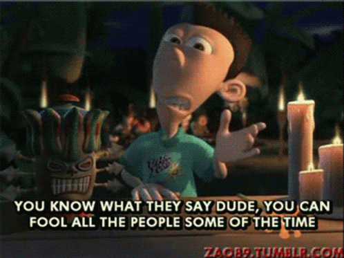 Cartoon Character Saying You Know What They Say GIF