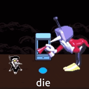 Cartoon Character Says I Do What I Want On Pink GIF
