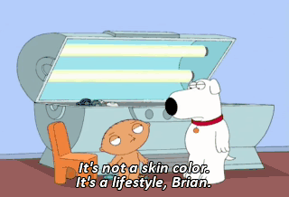 Cartoon Character Says Not Skin Color