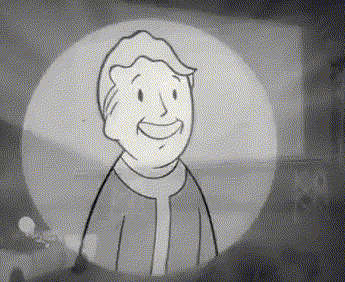 Cartoon Character Says Rawr-Rawrl Before Vault