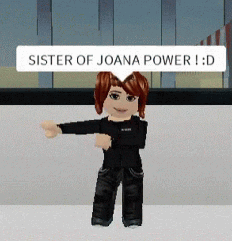 Cartoon Character Says Sister of Joana Power D