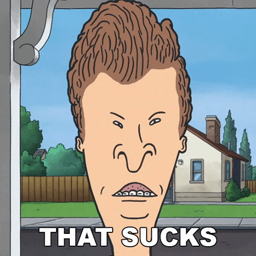 Cartoon Character Says That Sucks in Front of White House