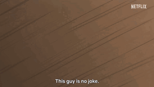 Cartoon Character Says This Guy Is No Joke