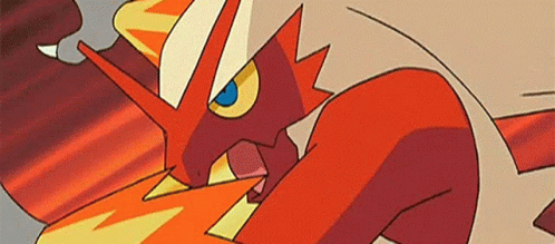 Cartoon Character Shooting Fireball GIF