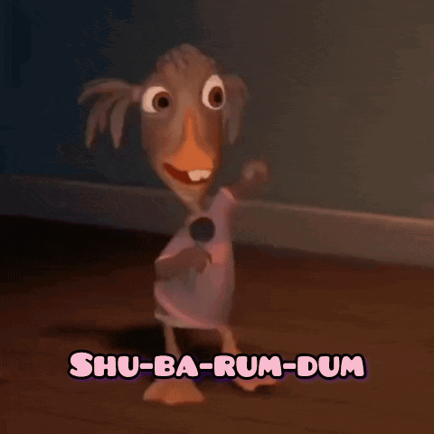 Cartoon Character Shu-Ba-Rum-Dum Di-Rap-Da