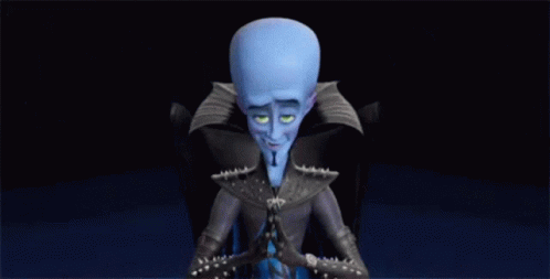 Cartoon Character Sitting in Prayer