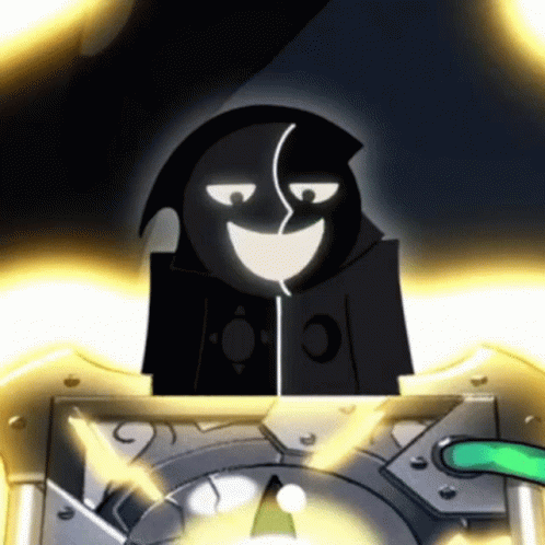 Cartoon Character Smiling At Camera GIF