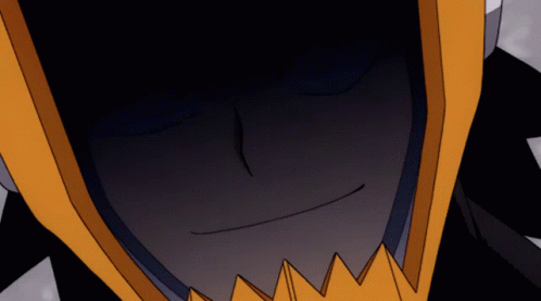 Cartoon Character Smiling Close Up