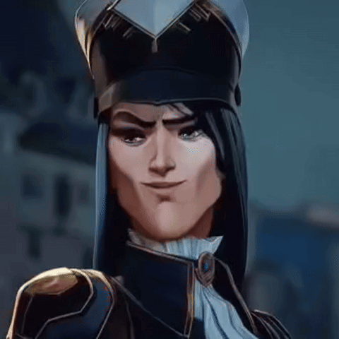 Cartoon Character Smiling With Hat GIF