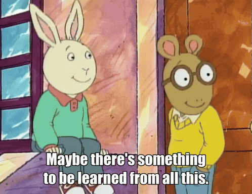 Cartoon Character Smiling With Headphones GIF