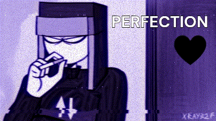 Cartoon Character Smoking With Perfection GIF