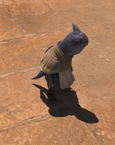 Cartoon Character Standing