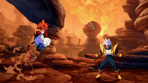 Cartoon Character Standing In Front Of Cliff GIF