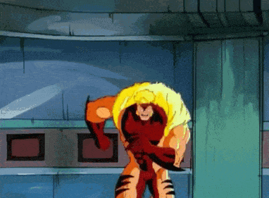 Cartoon Character Standing In Room GIF