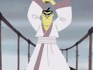 Cartoon Character Standing on Bridge
