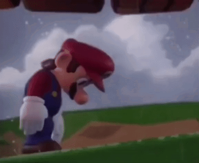 Cartoon Character Standing on Green Field