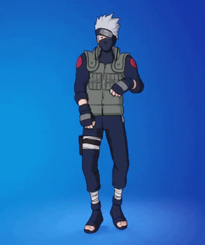 Cartoon Character Standing With Arms Up GIF