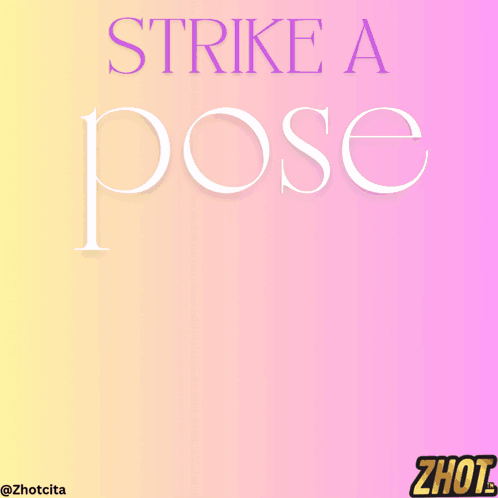 Cartoon Character Strike a Pose