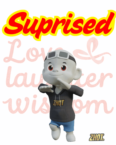 Cartoon Character Suprised Love Laughter Wisdom GIF