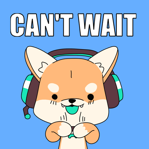 Cartoon Character Thumbs Up Wearing Headphones Says Ready