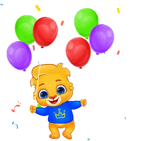 Cartoon Character Wearing Blue Shirt and Crown