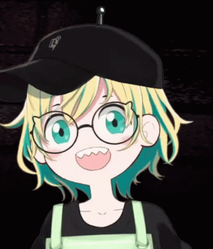 Cartoon Character Wearing Glasses And I Hat GIF