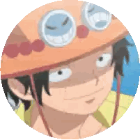 Cartoon Character Wearing Hat and Goggles