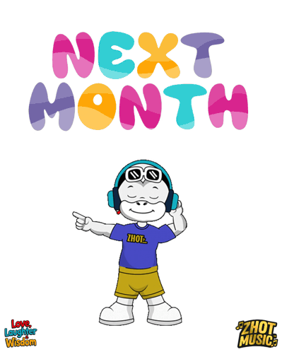 Cartoon Character Wearing Headphones Saying I Hot GIF
