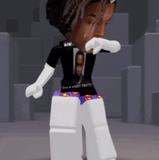 Cartoon Character Wearing Shirt Saying Ain GIF