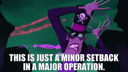 Cartoon Character Wearing Skull Top Hat