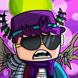 Cartoon Character Wearing Sunglasses And Hat GIF