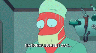 Cartoon Character Wearing Surgical Mask