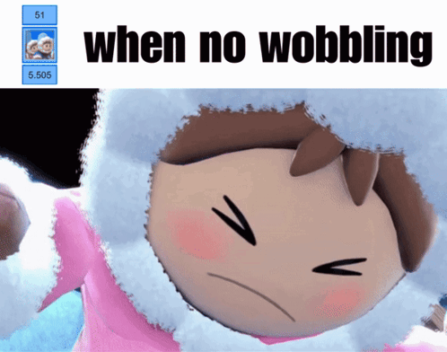 Cartoon Character When No Wobbling GIF