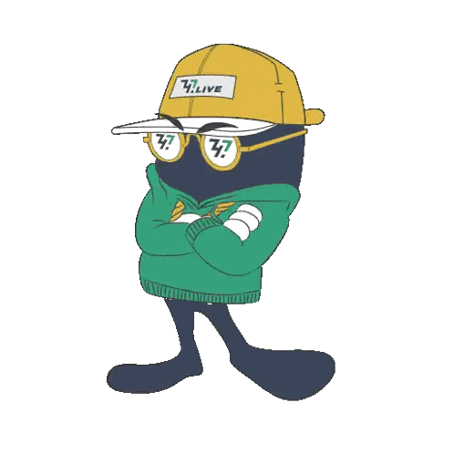 Cartoon Character with 47 Live Hat