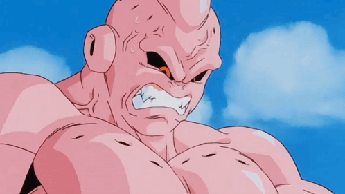 Cartoon Character With Angry Face
