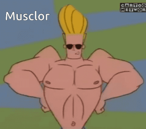 Cartoon Character With Arms Outstretched