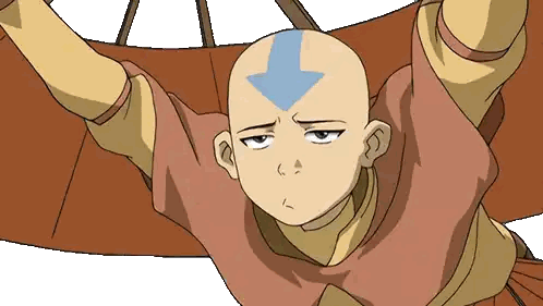 Cartoon Character with Arrow on Forehead