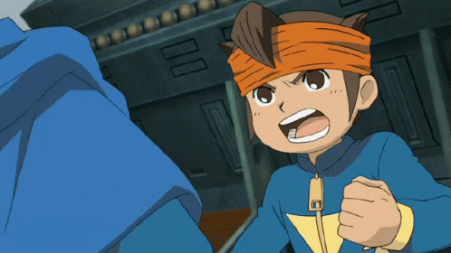 Cartoon Character With Bandana And Fist GIF
