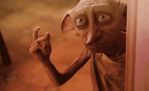 Cartoon Character With Big Ears Pointing
