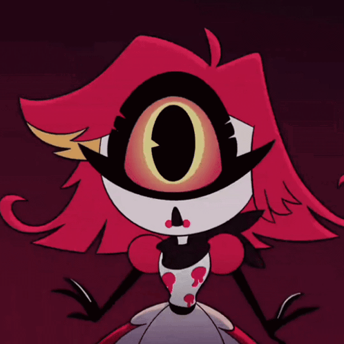 Cartoon Character With Big Eye and Huge O Face