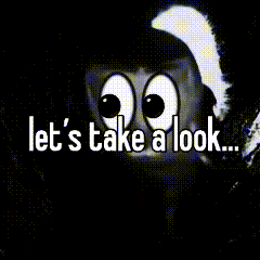 Cartoon Character With Big Eyes Saying Lets Take A Look