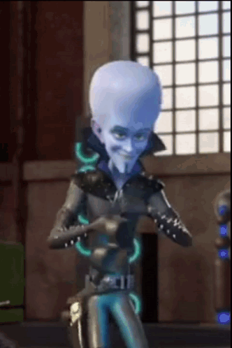 Cartoon Character with Big Head
