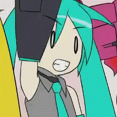 Cartoon Character With Blue Hair