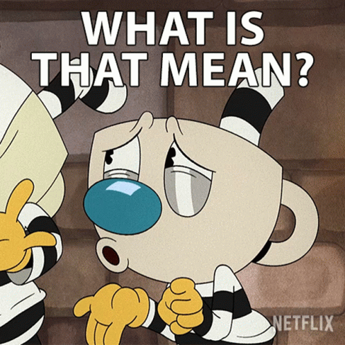 Cartoon Character With Blue Nose Saying What
