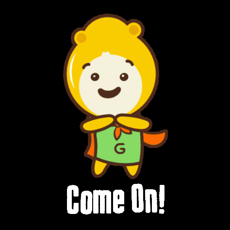 Cartoon Character With Cape Saying G