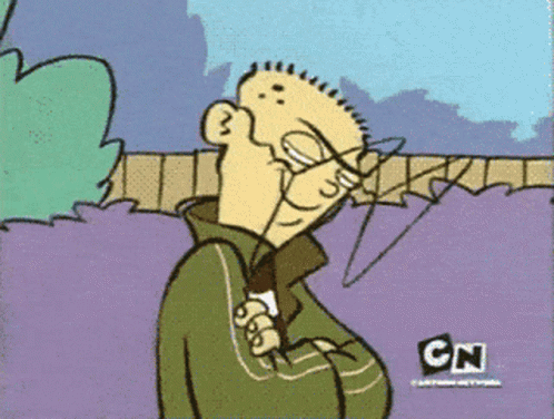 Cartoon Character With CN Logo