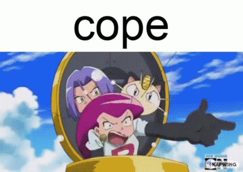 Cartoon Character With Cope