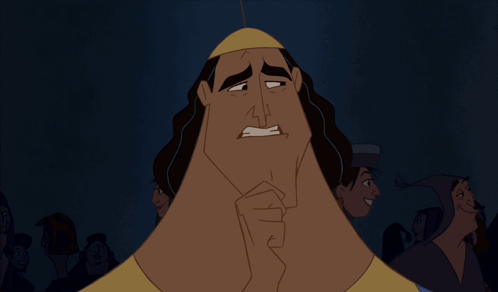 Cartoon Character With Crown Making Funny Face GIF