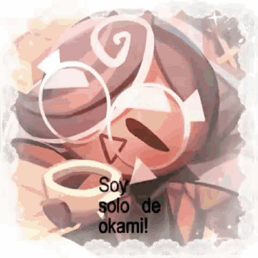 Cartoon Character With Glasses Soy Solo de Okami
